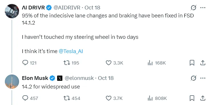14.2 for widespread use