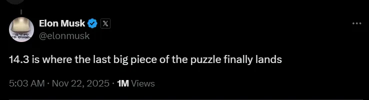14.3 is where the last big piece of the puzzle finally lands