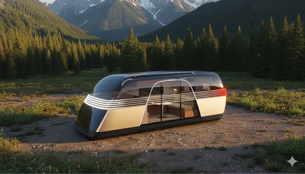 Tesla Robovan AI Render