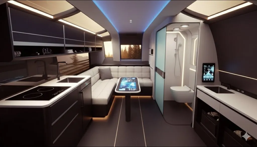 Tesla Robovan AI Render