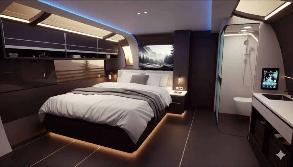 Tesla Robovan AI Render