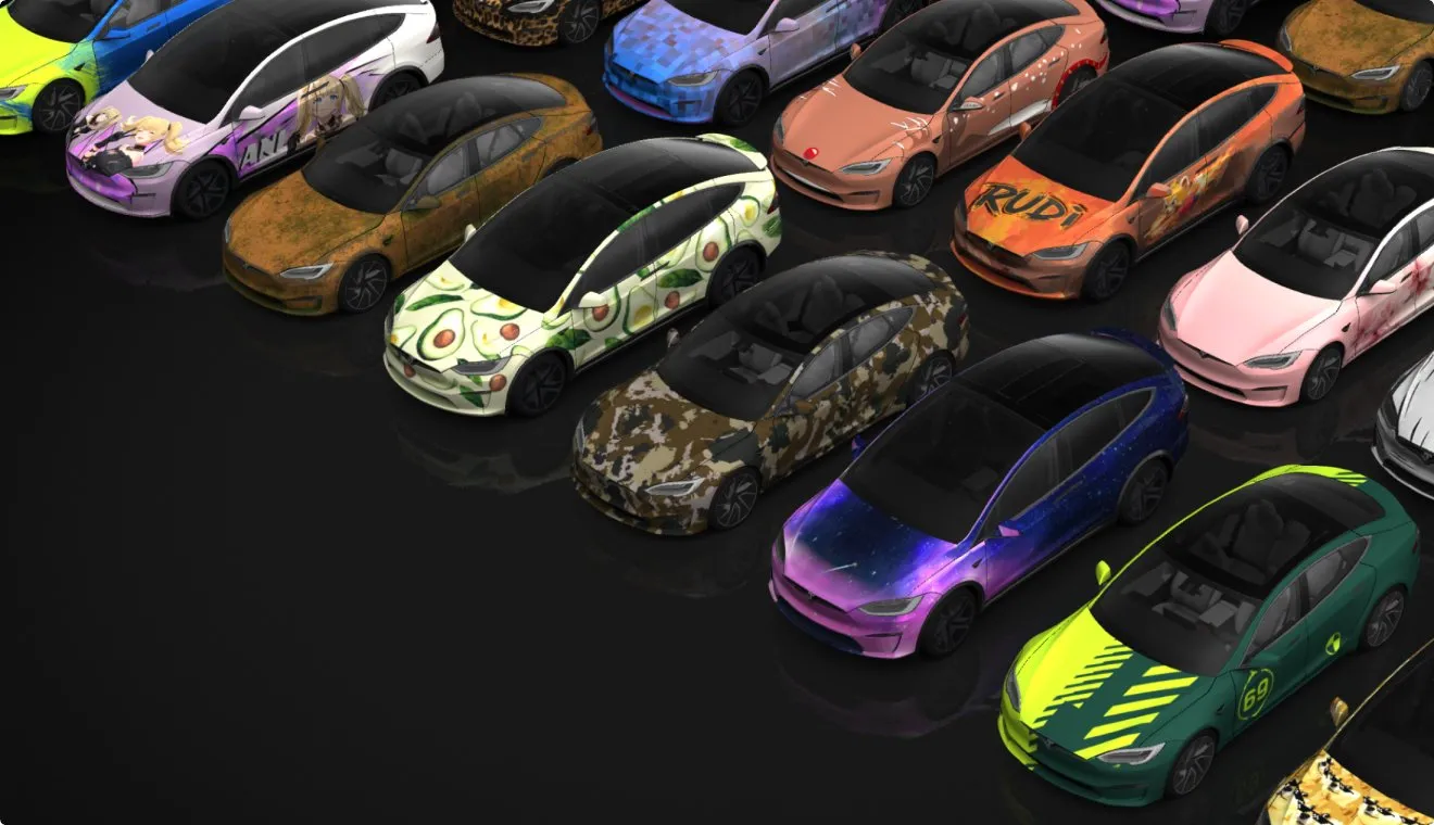 Custom Wraps and License Plates (SX)