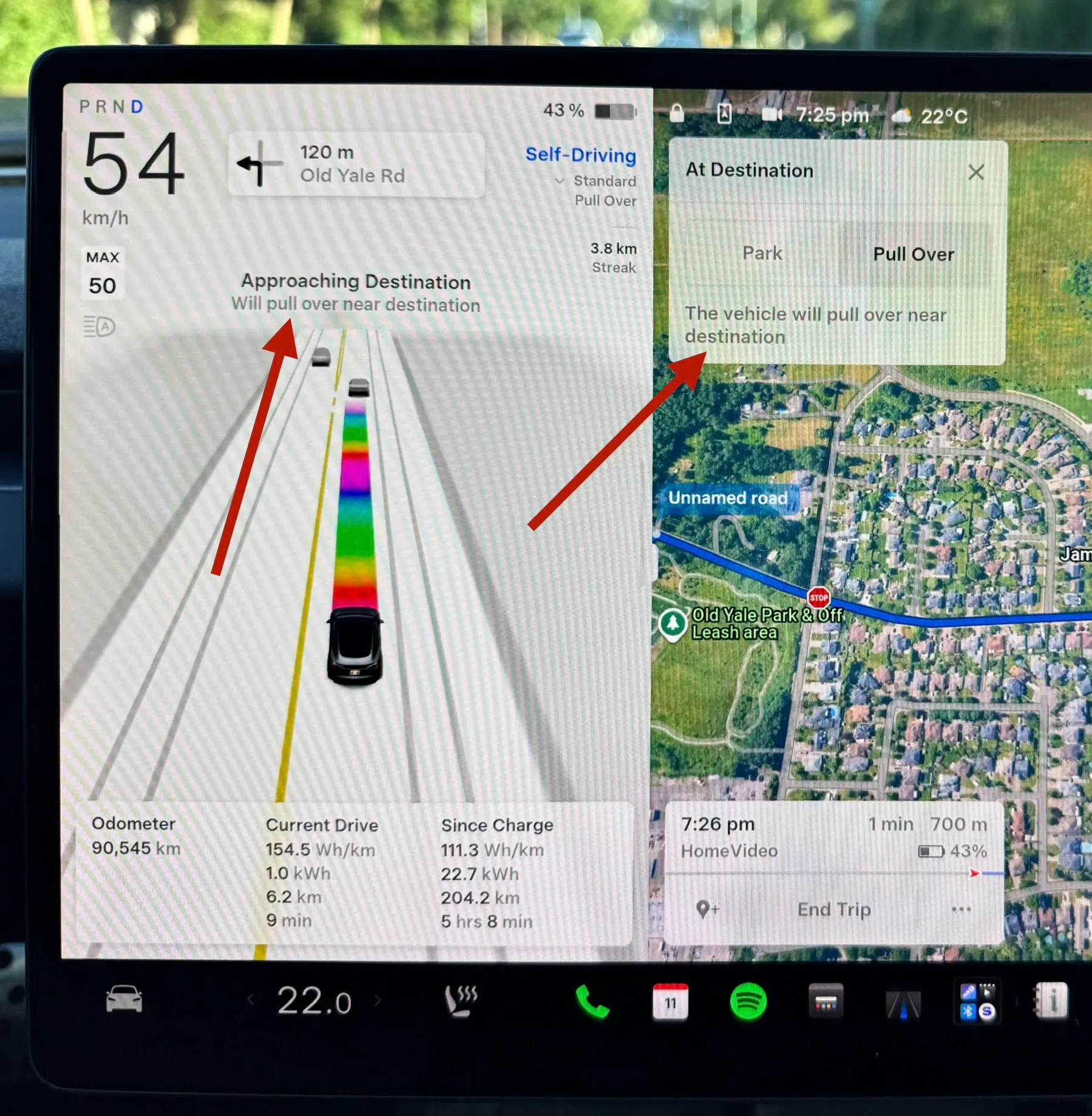 Tesla FSD (Supervised) v14.3.4 introduces small UI improvements that enhance the self-driving experience