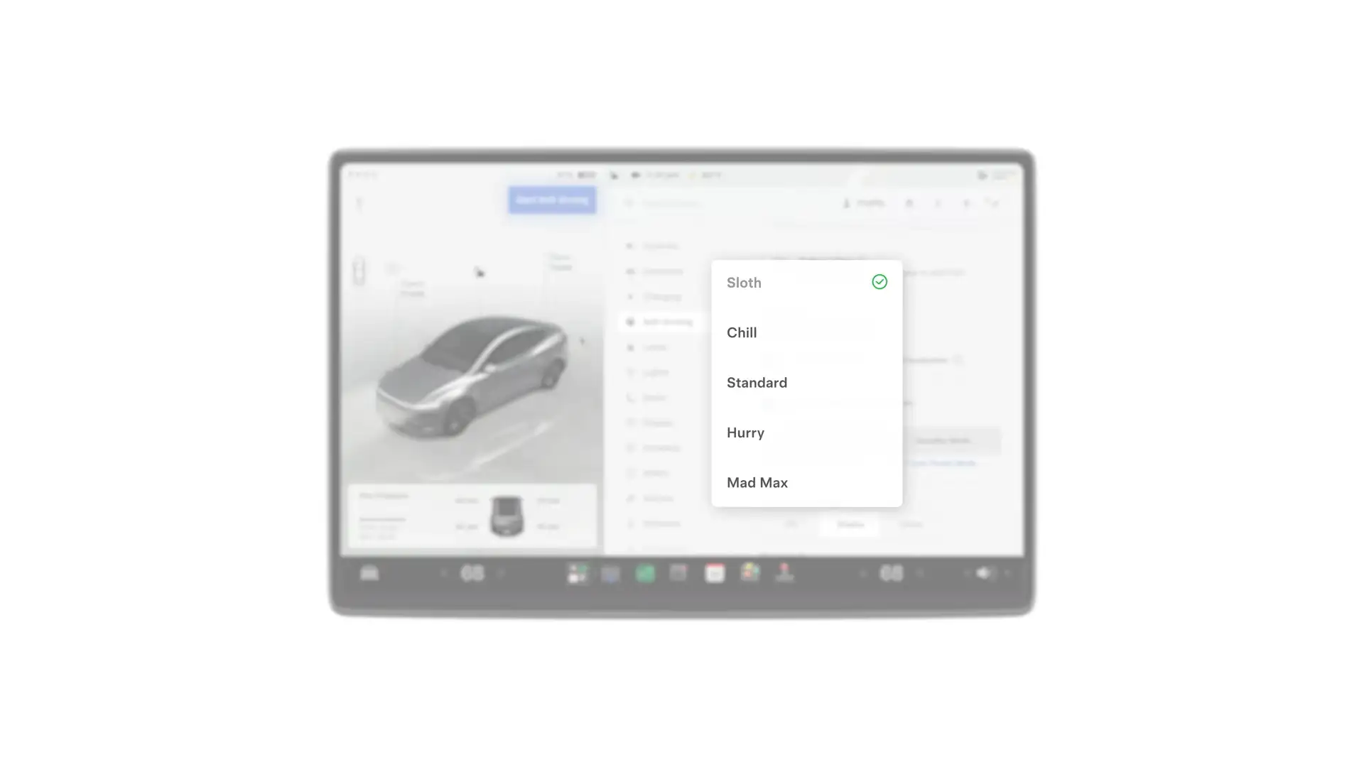 Adjusting Driving Style