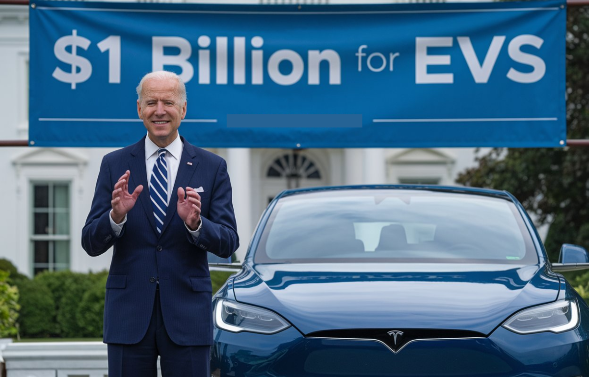 Biden Funds $1B for Electric Vehicle market in US