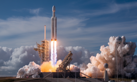 Space X launches Falcon 9