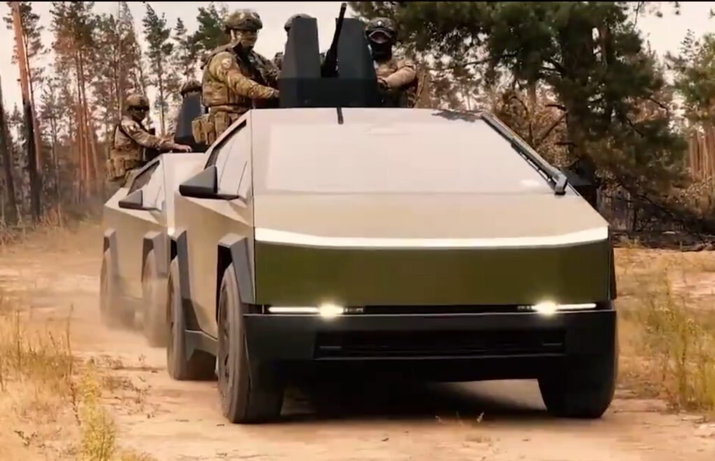 Tesla Cybertrucks are spotted in Russian War in Ukraine