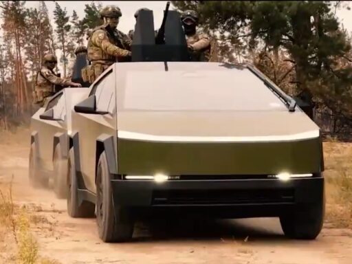 Tesla Cybertrucks are spotted in Russian War in Ukraine