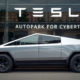 Tesla auto park for cybertruck