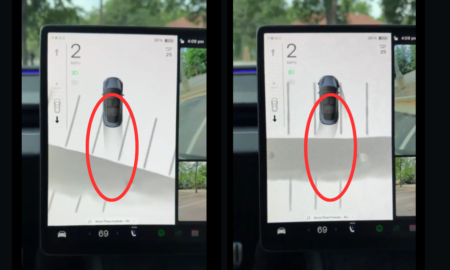 Tesla wheel path visualization