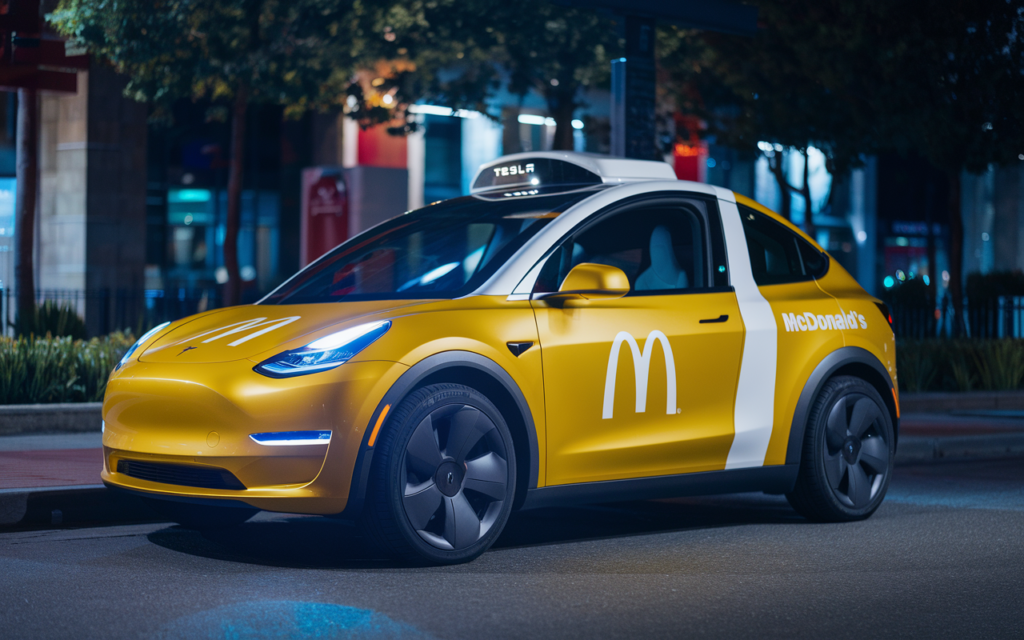 Tesla Macdonald Taxi