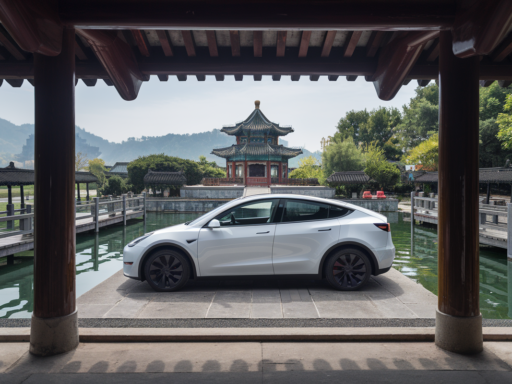 Tesla Model Y in China