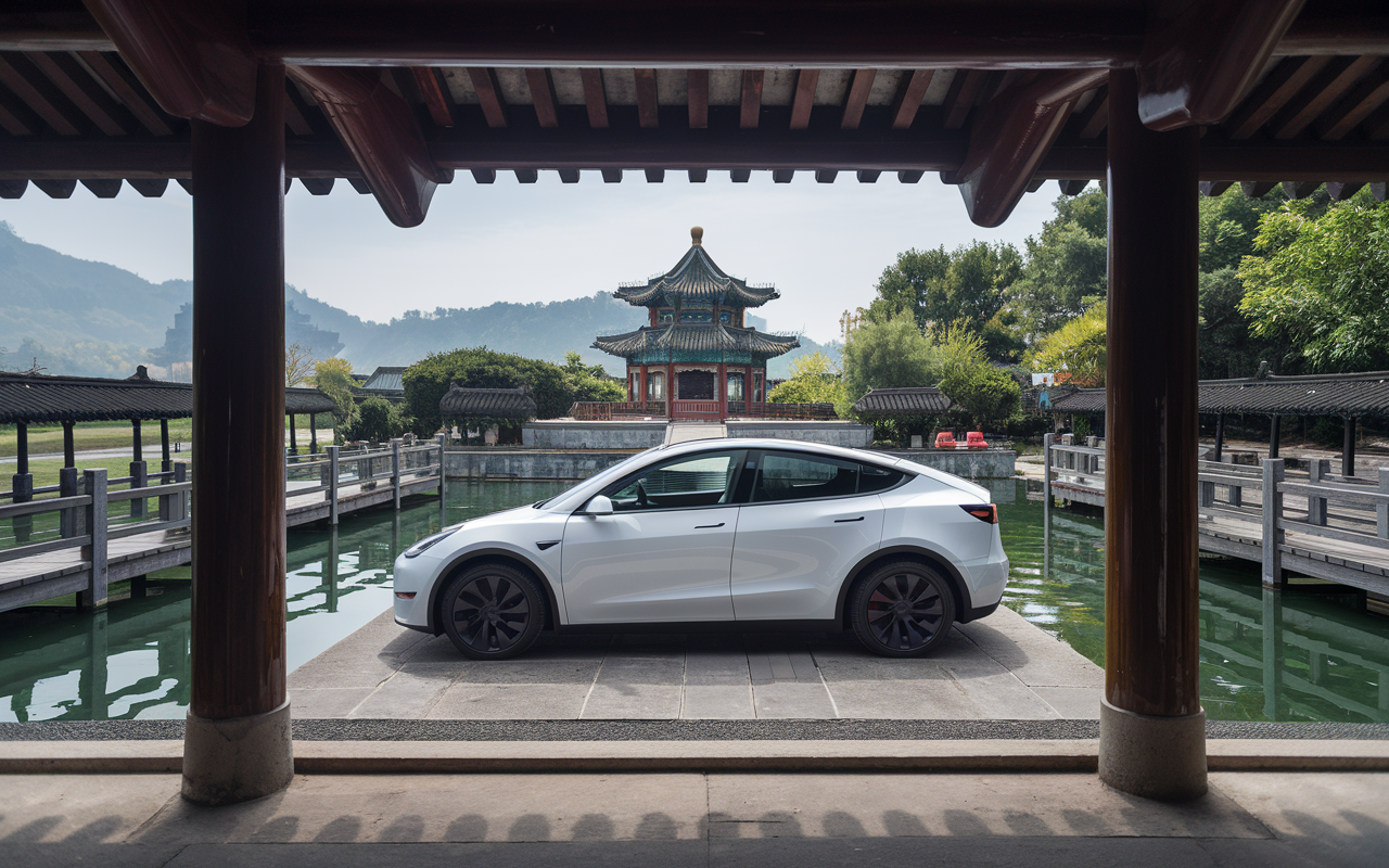 Tesla Model Y in China