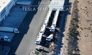 38 production Tesla Semi units spotted at Nevada prototype factory