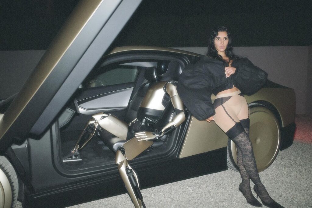 Kim Kardashian leaves fans speechless with her latest photos featuring Elon Musk's $30K Tesla Bot