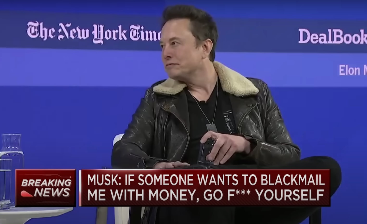 Elon Musk to advertisers who are trying to ‘blackmail’ him: ‘Go f--- yourself’