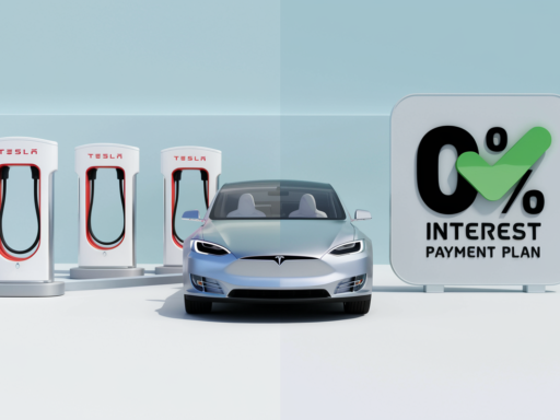 Tesla 0 interest payment plans for shop items