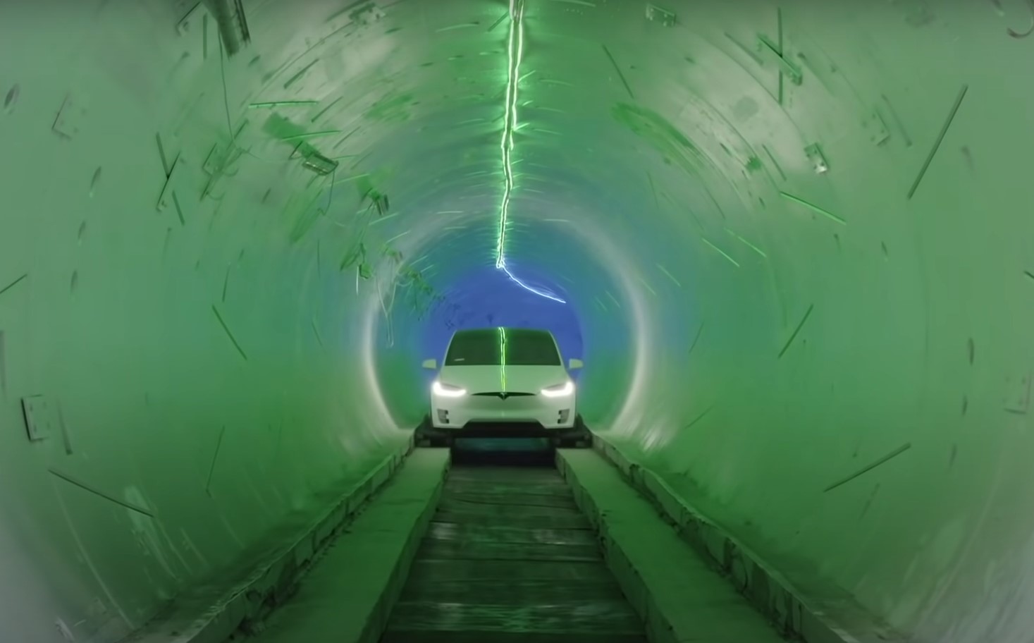 The boring company tunnel