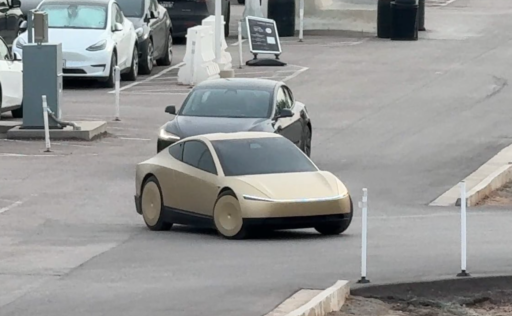 cybercab testing at giga Texas facility