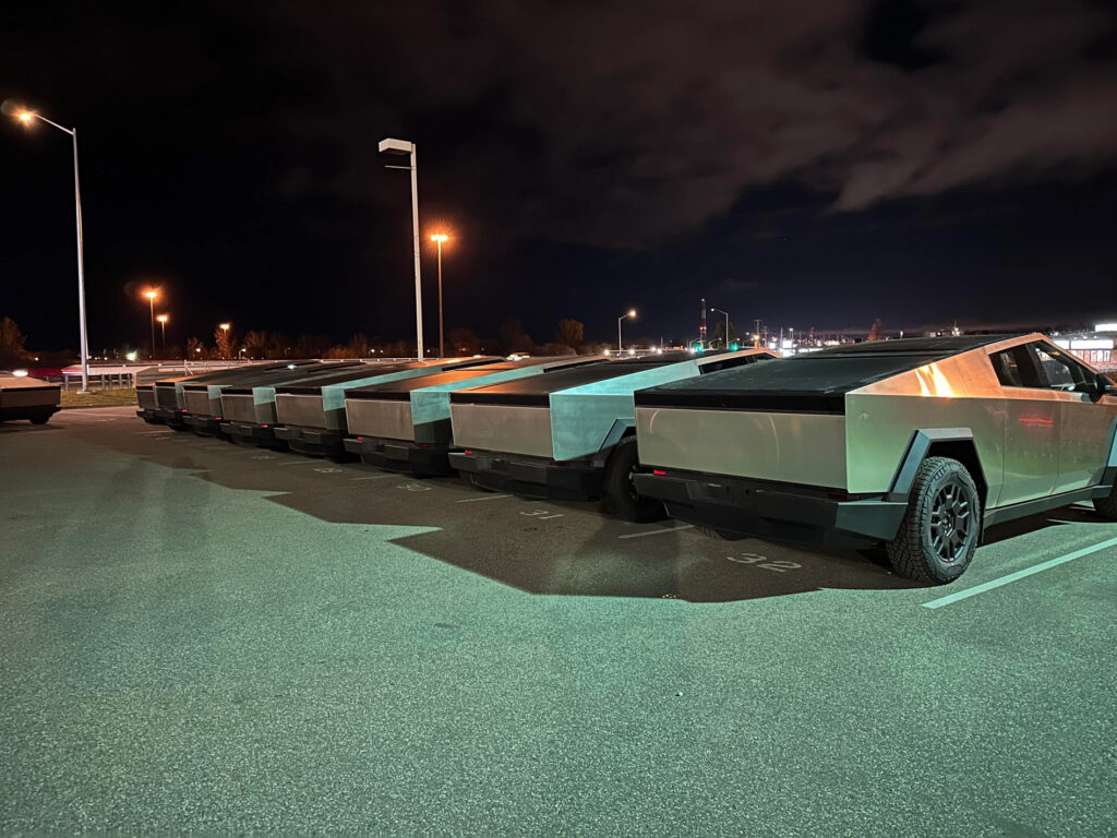 Tesla Cybertrucks have started arriving in Canada