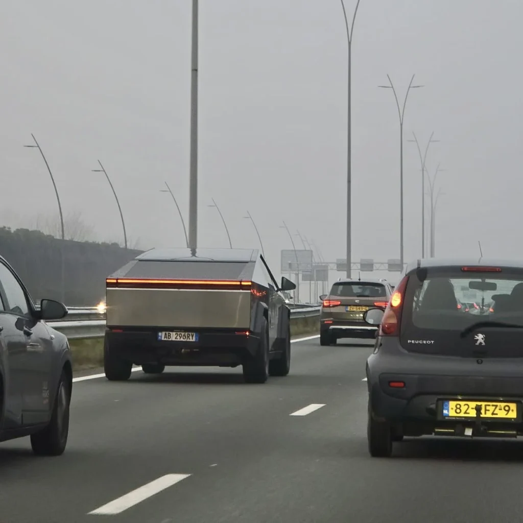 First Cybertruck registered in EU