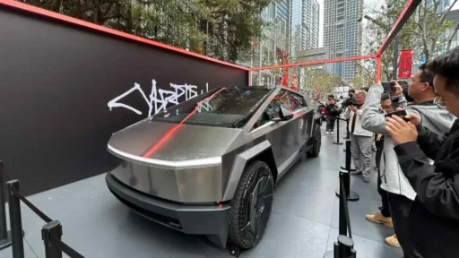 Tesla Cybertruck in China