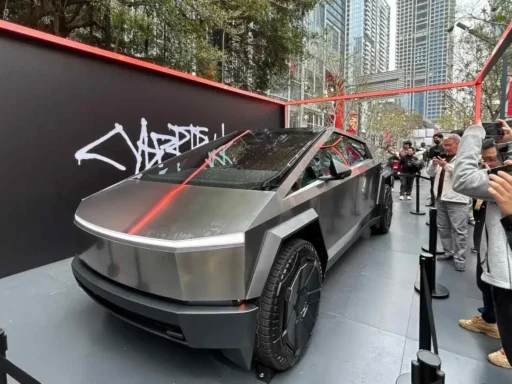 Tesla Cybertruck in China