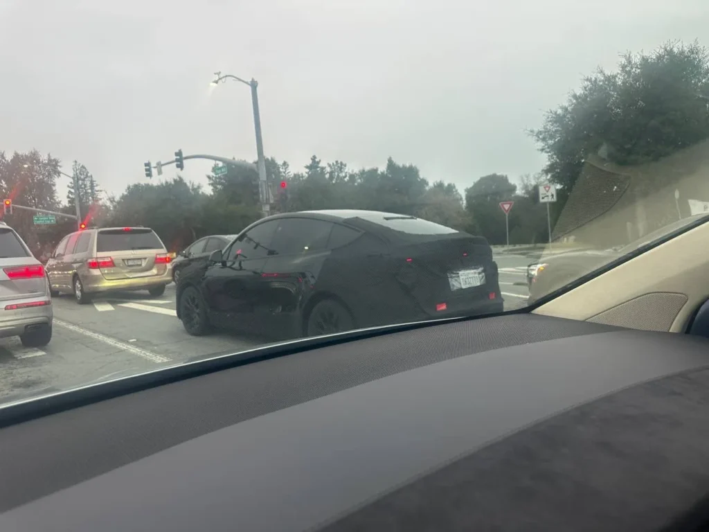 Tesla Model Y Juniper leaked images