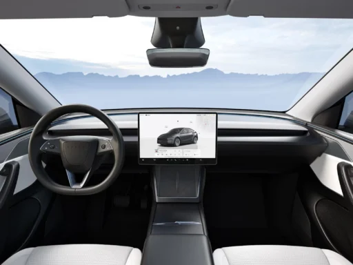 New Model Y Interior - Cabin