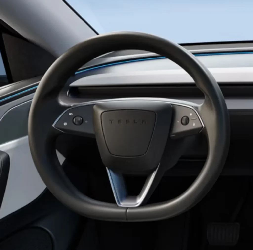 New Model Y Steering Wheel 