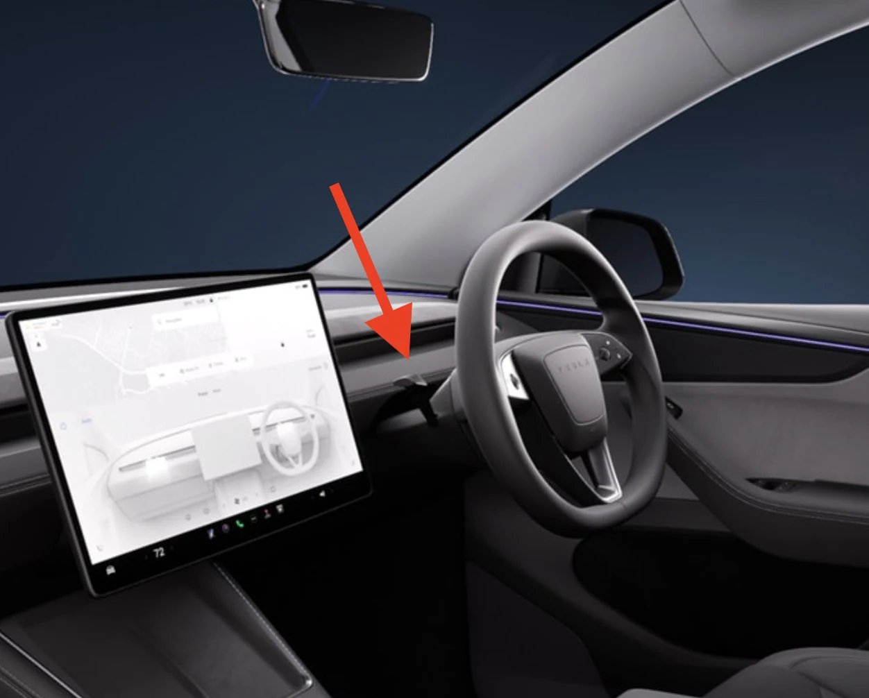 Turn Signal Stalk - New Model Y