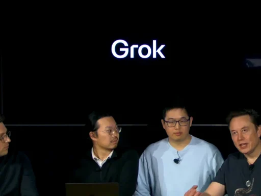 During xAi's Grok 3 Presentation