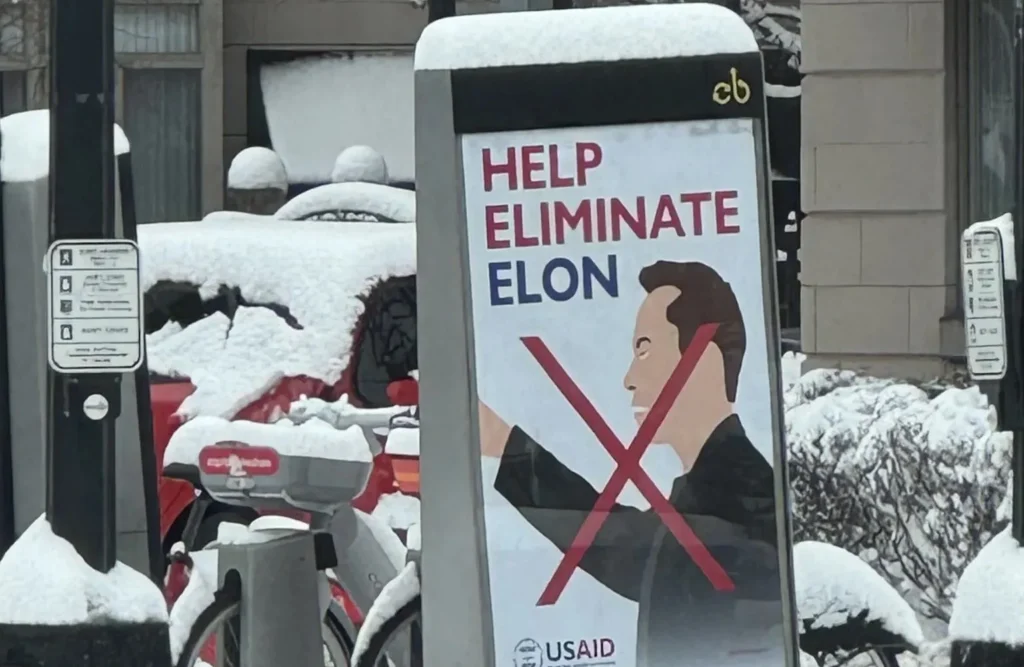 Help Eliminate Elon Poster