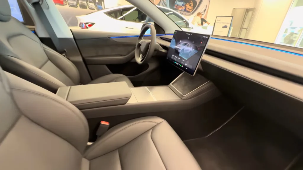 New Model Y Juniper Interior