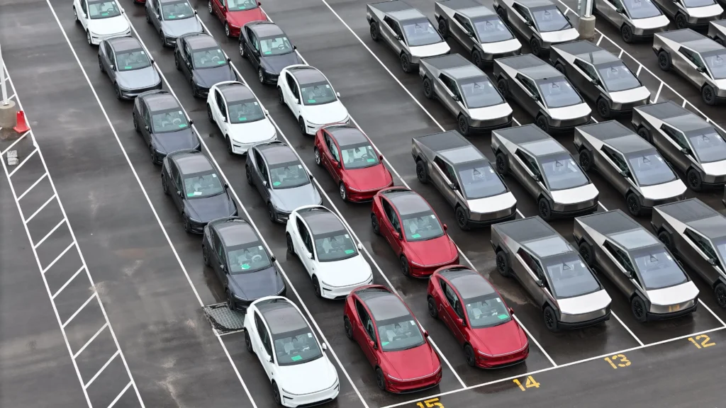 Model Y Juniper at Giga texas