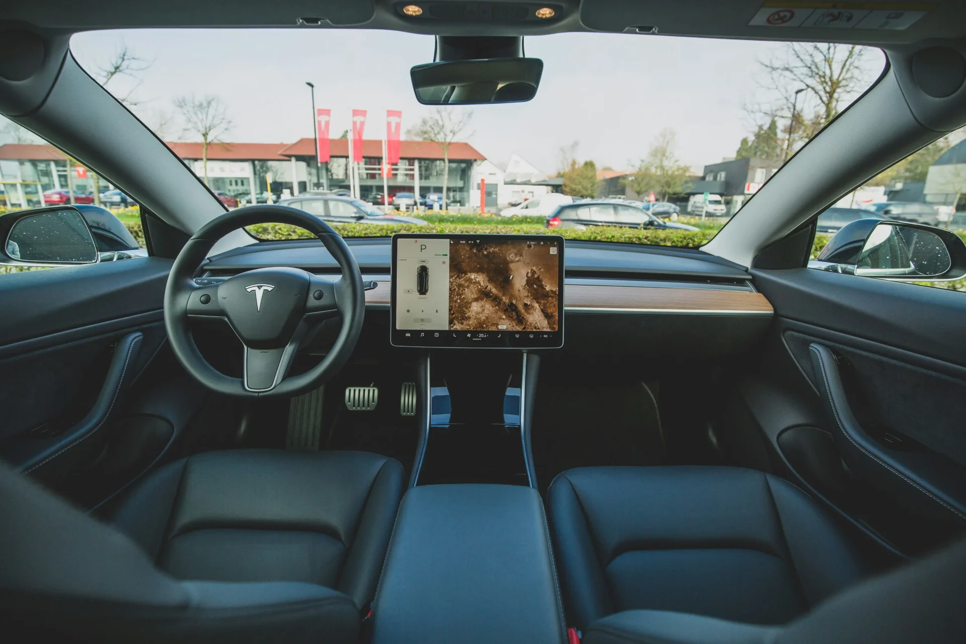 Tesla Car Cabin