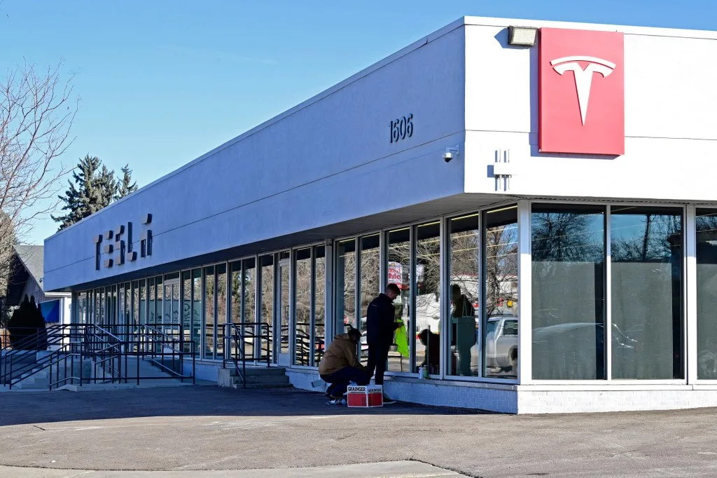 Tesla Dealership in Colorado Vandalized