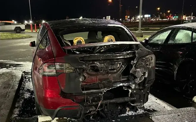 Salem Tesla Dealership Incident