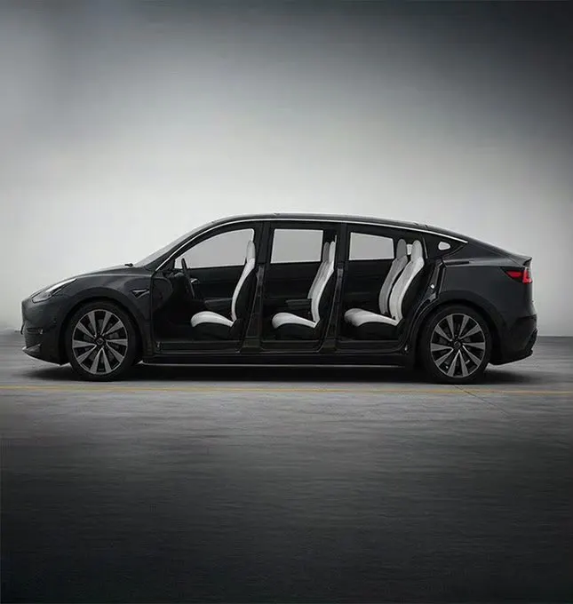 Tesla 3-Row Version - Rumored