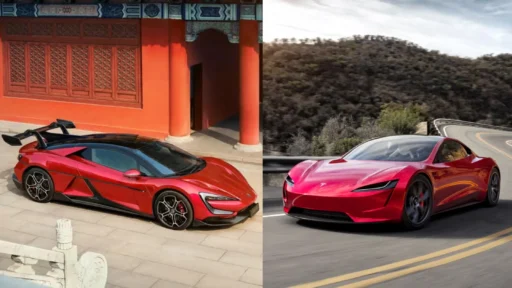 BYD U9 vs Tesla Roadster