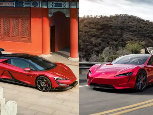 BYD U9 vs Tesla Roadster