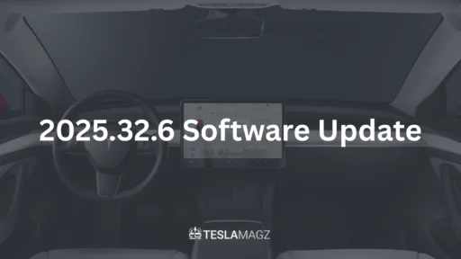 2025.32.6 Software Update