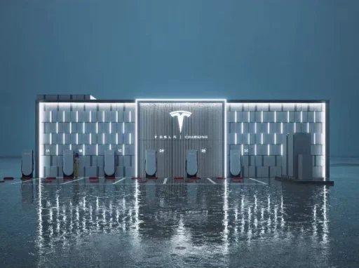 V4 Superchargers in Beijing, Pinggu Wanda Plaza