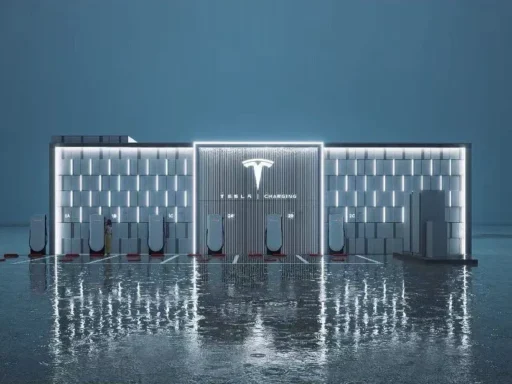 V4 Superchargers in Beijing, Pinggu Wanda Plaza