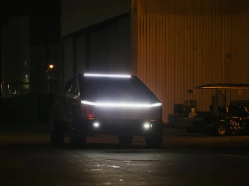 Tesla Cybertruck lightbar