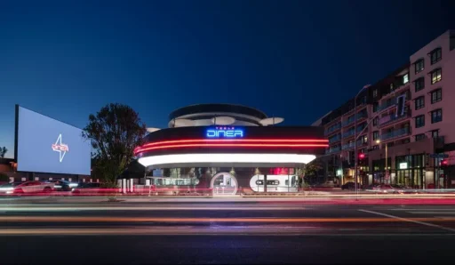 Tesla Diner LA