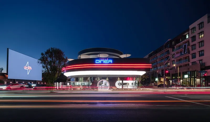 Tesla Diner LA