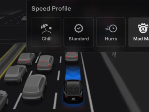 Tesla Mad max mode