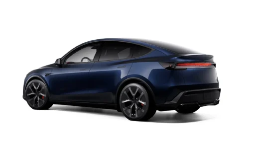 Tesla Model Y Marine Blue