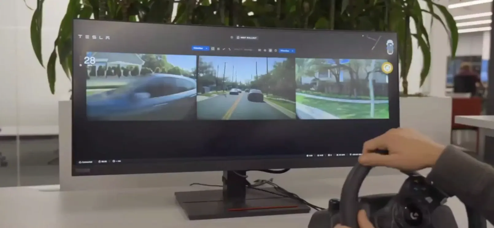 Tesla builds real-time 3D worlds